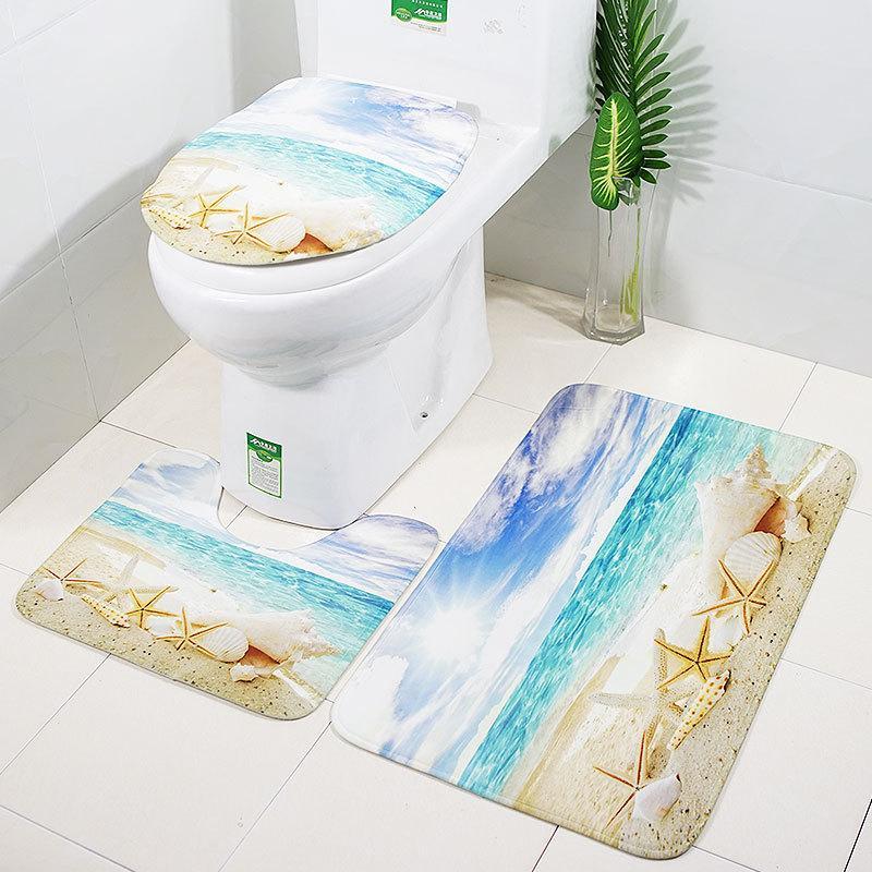 Scenes From The Sea Bath Mat Sets