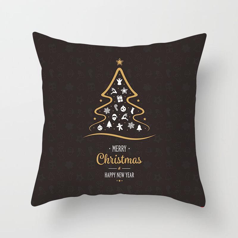 Copri di cuscini di Natale semplici e chic