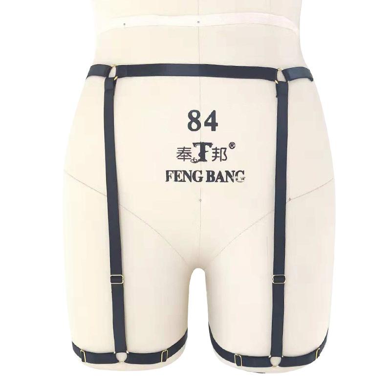 Strap Me Up Bondage Underwear-Black-Theone Apparel
