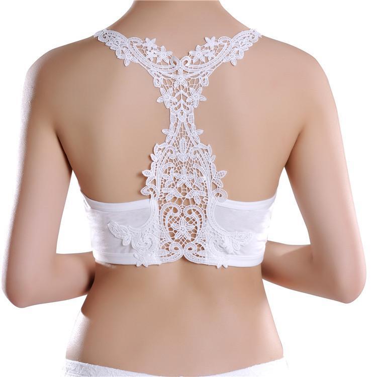 Bralette de racet en dentelle vintage