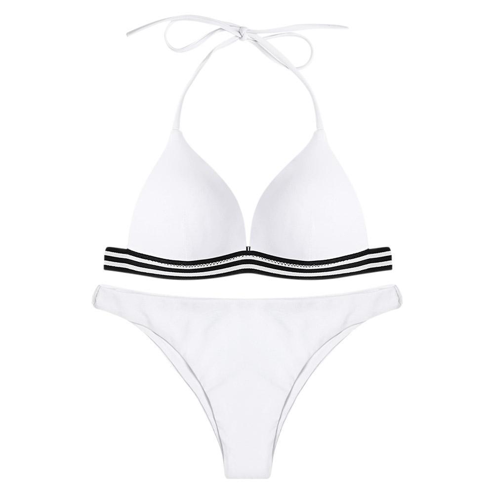 Ensemble de bikini pour les dames du cou licou