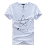 Camisa de manga curta de persuasão pentagrama