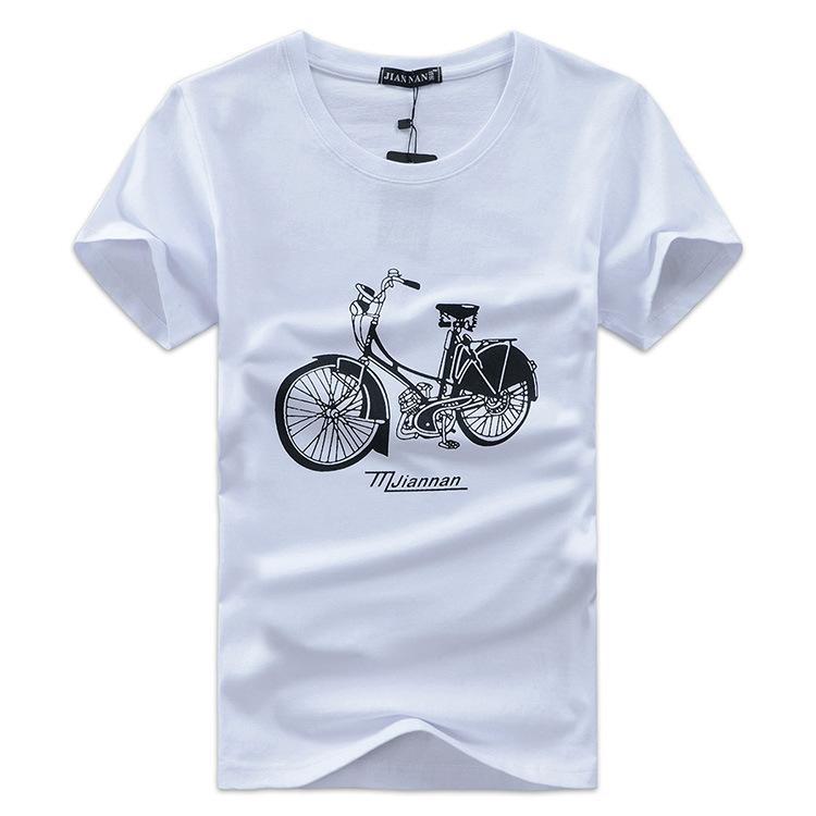 Tee grafico per incrociatore bici retrò