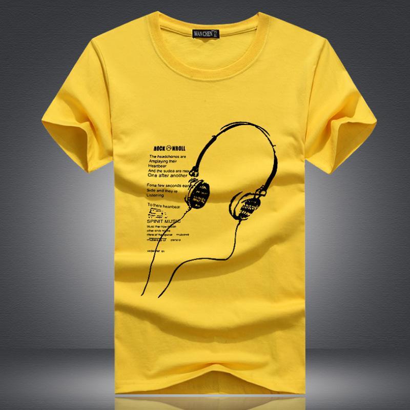 Muziek is een hoofdtelefoonshirt van het leven