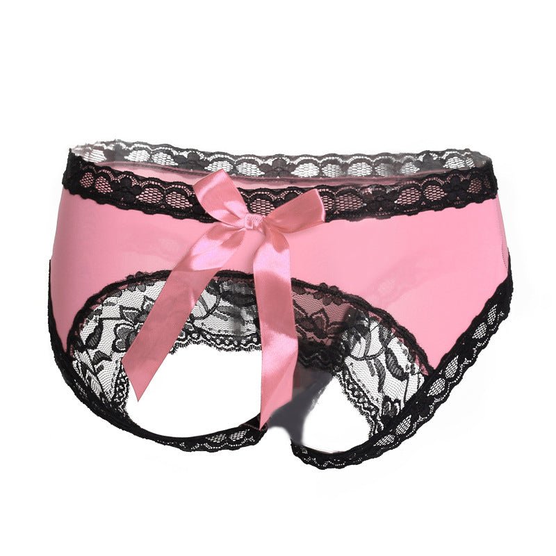 Bare Bum Lace Bowtie Panty - THEONE APPAREL